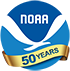 NOAA 50th Anniversary Logo